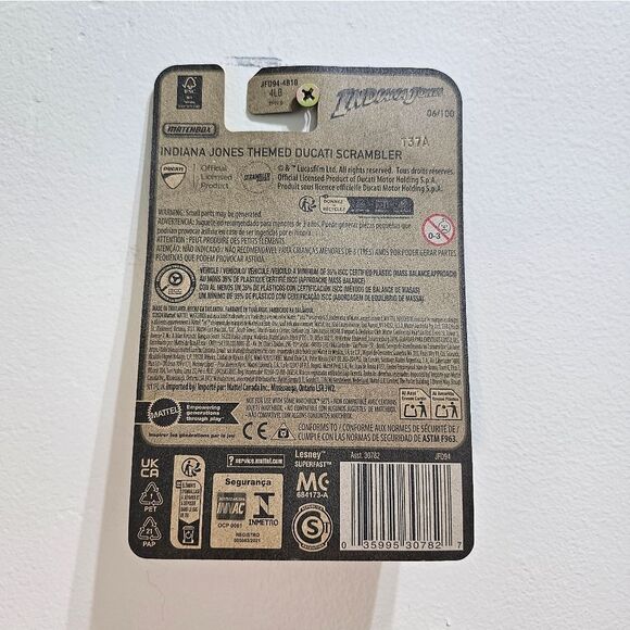 Matchbox Indiana Jone Ducati Motorcycle - Picture 4 of 4